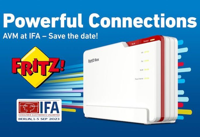 	The most inspiring electronics trade show, IFA in Berlin this September with the participation of FRITZ!
